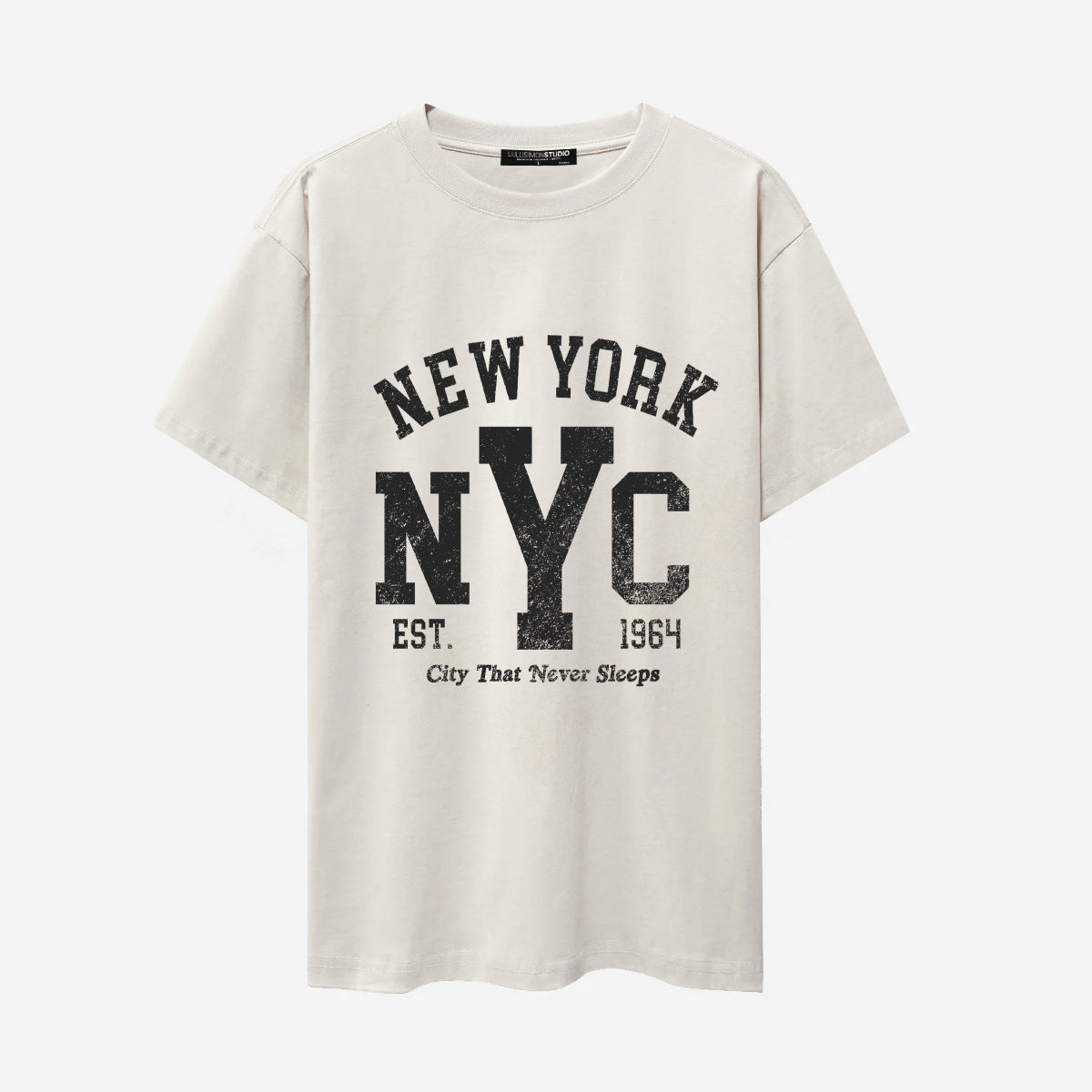 New York NYC Heavyweight Cotton Tee